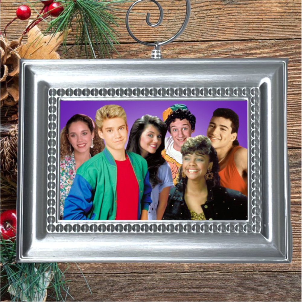Saved By The Bell Retro Nostalgic‎ Christmas Tree Ornament
